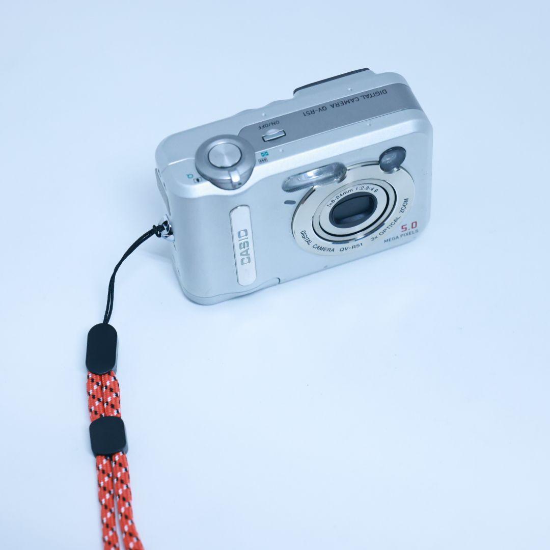 スマホ転送可 CASIOデジタルカメラ メモリーカード電池付き コンデジ