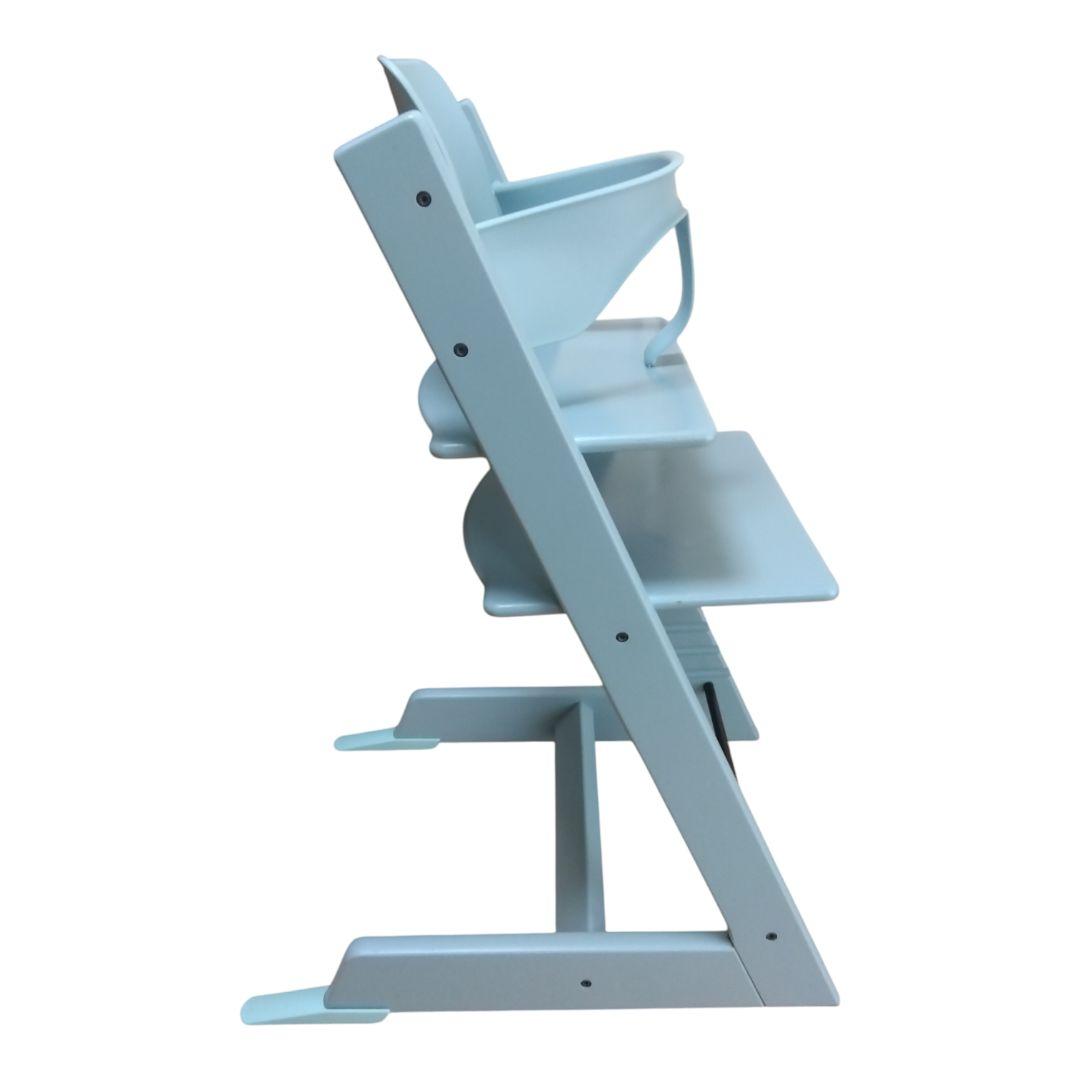 ストッケ　トリップトラップ　アクアブルー　SN4　ベビーセット付