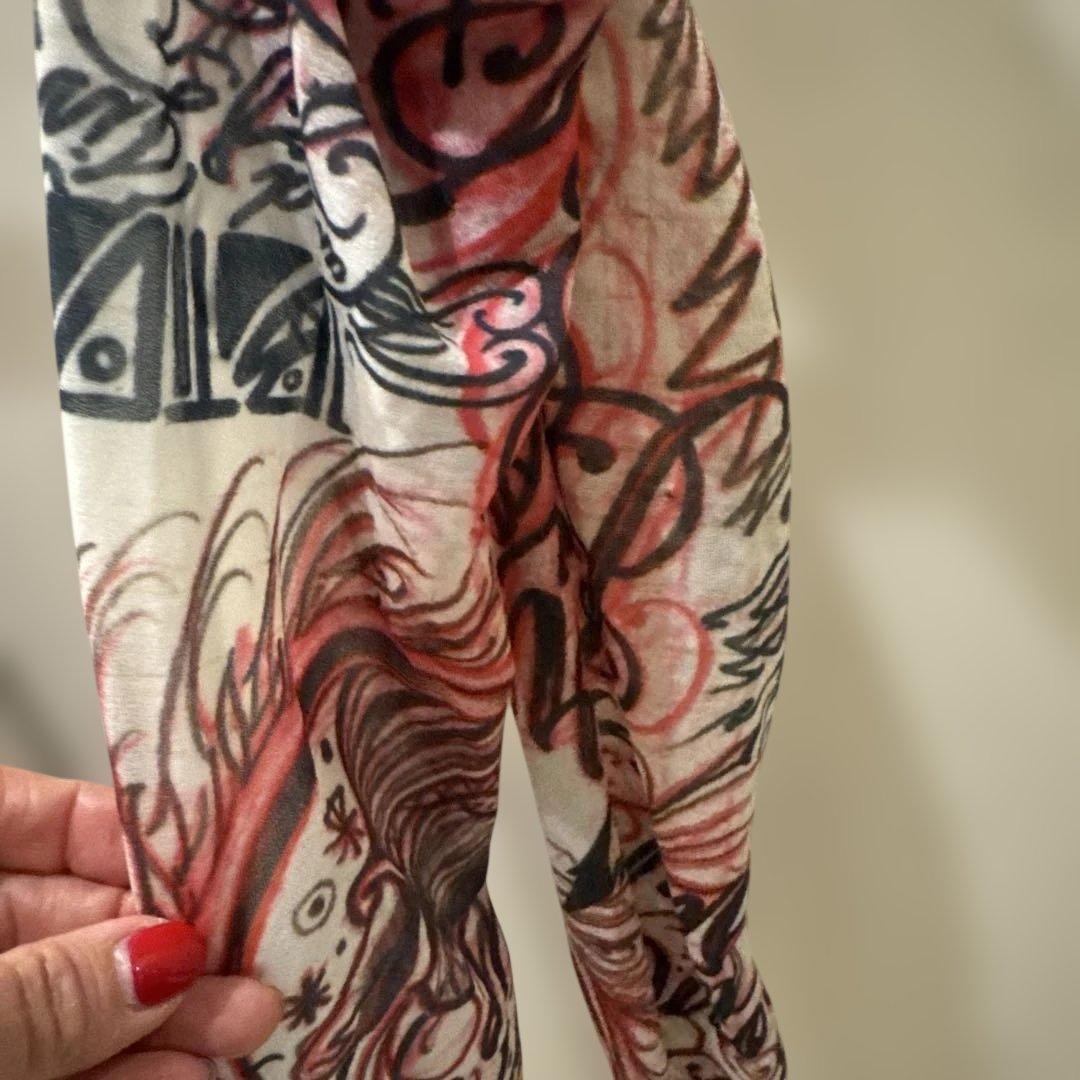 COMME des GARCONS タトゥーデザインアームレッグカバー メンズ