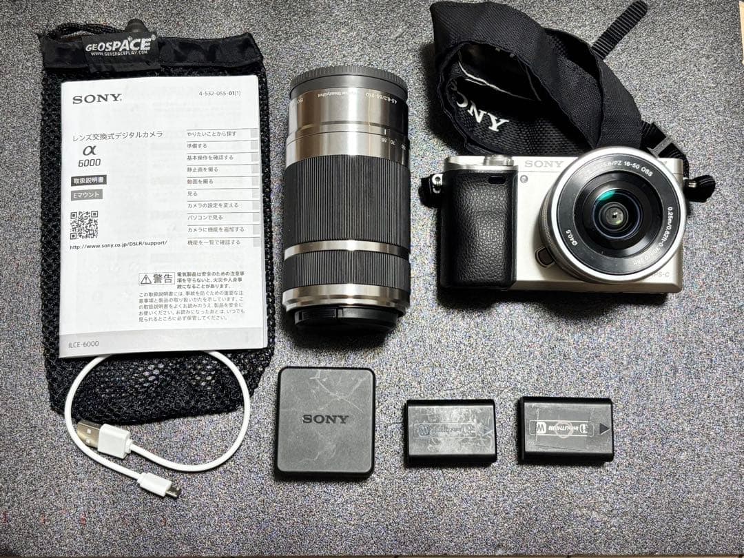 SONY α6000 ミラーレスカメラ レンズ付き