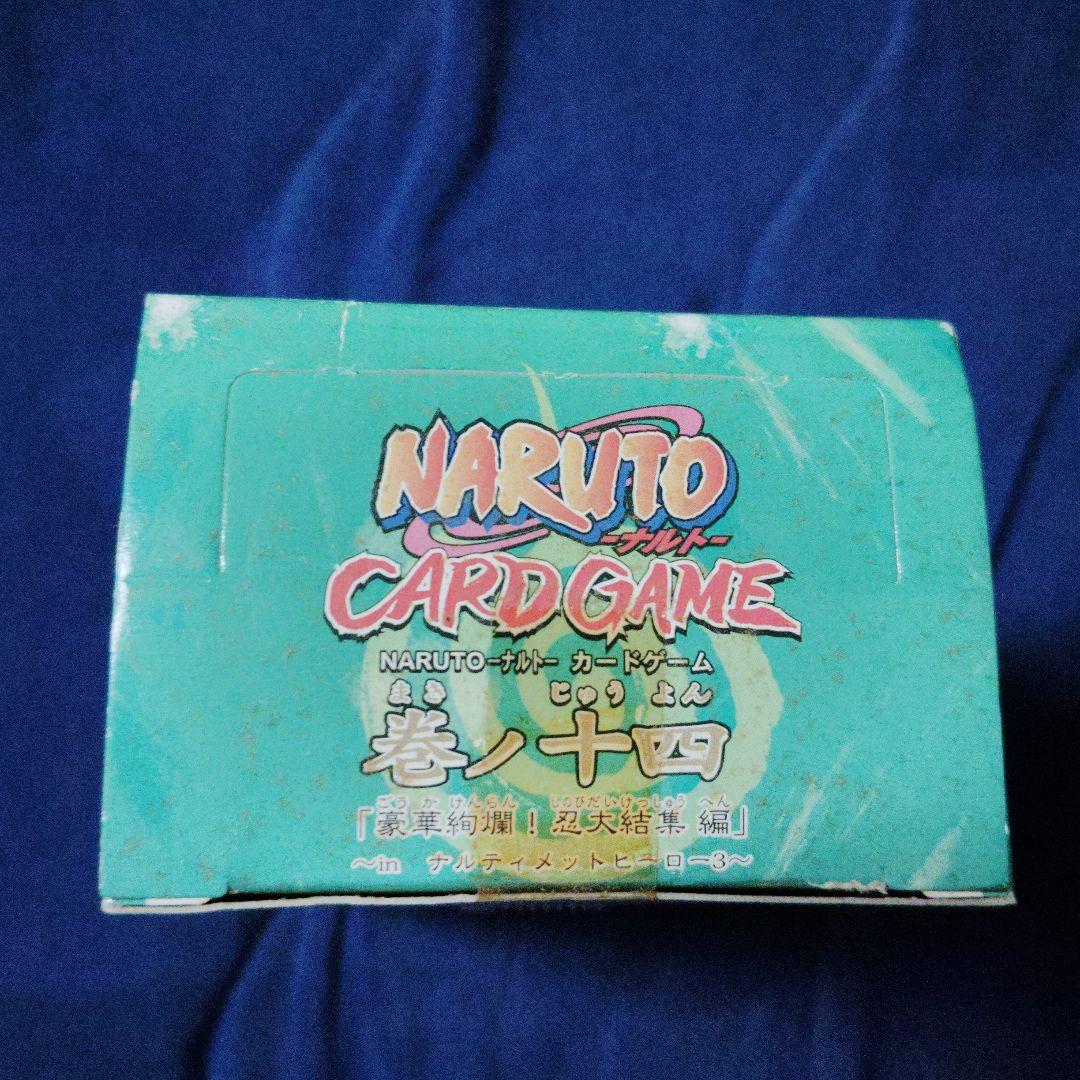 NARUTO ナルト カードゲーム 巻ノ十四「豪華絢爛！忍大結集 編」1box