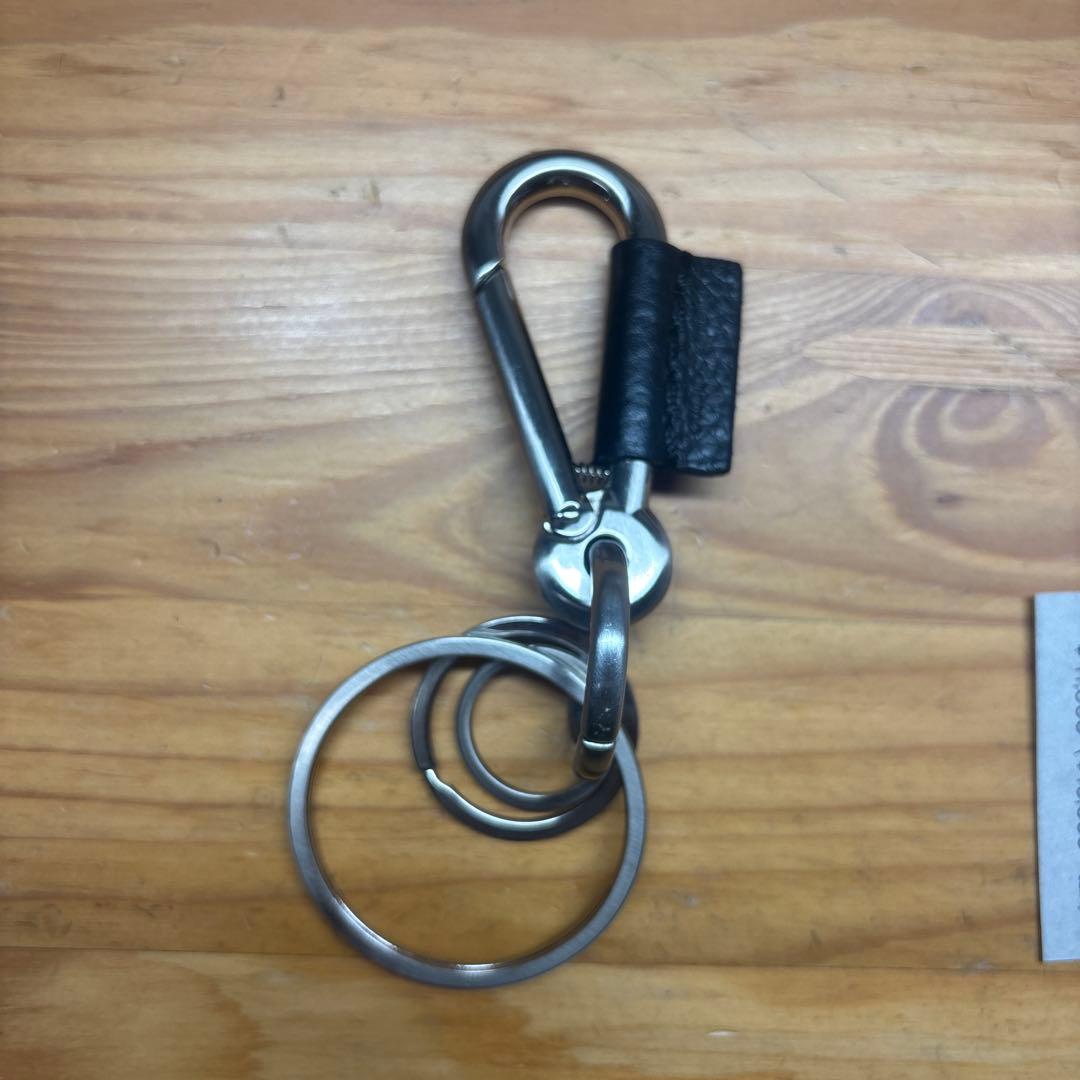 Hender Scheme カラビナ式キーホルダー 黒　最終値下げ