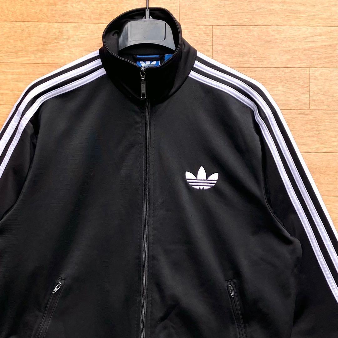 アディダス オリジナルス ファイヤーバード トラックジャケット 黒 ジャージ