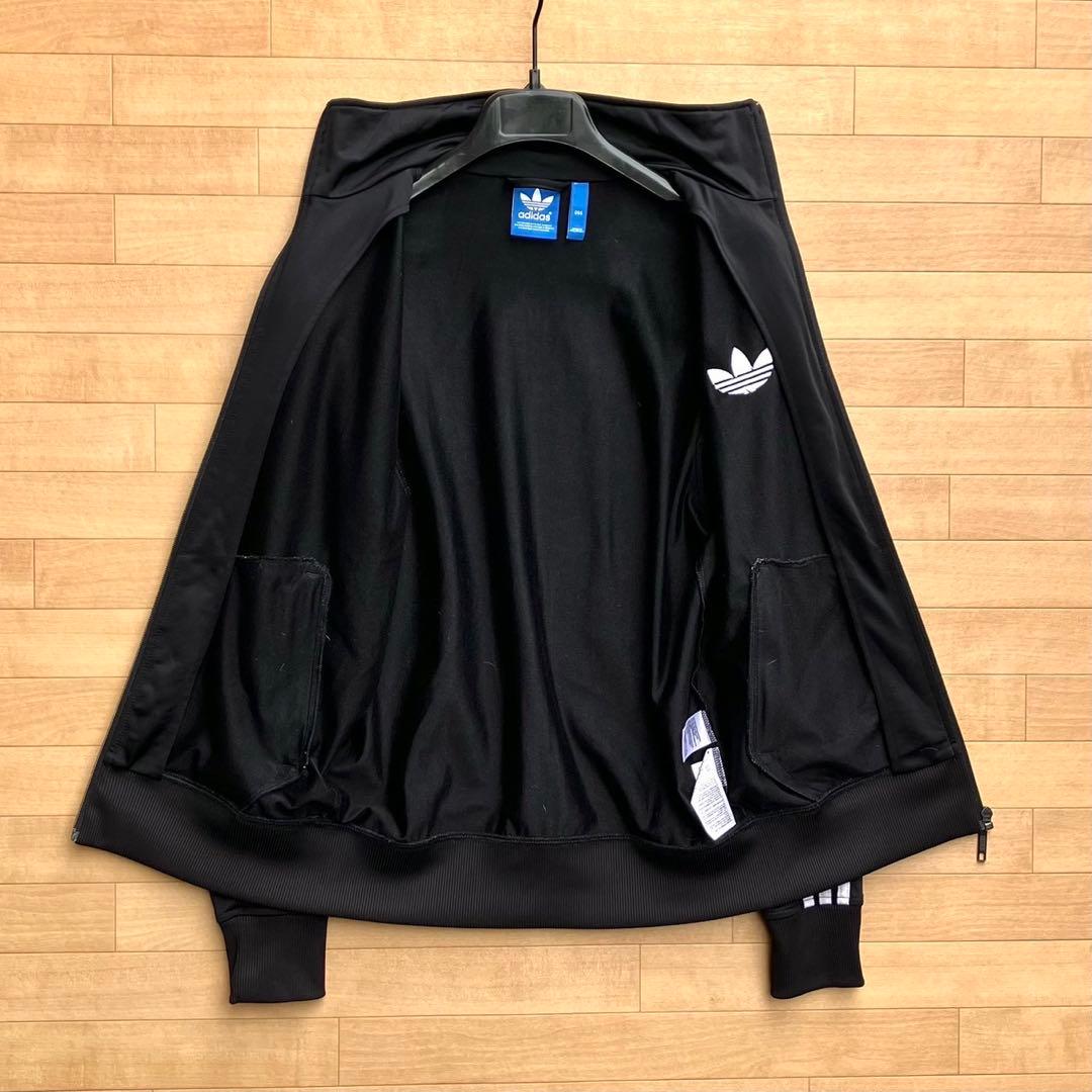 アディダス オリジナルス ファイヤーバード トラックジャケット 黒 ジャージ
