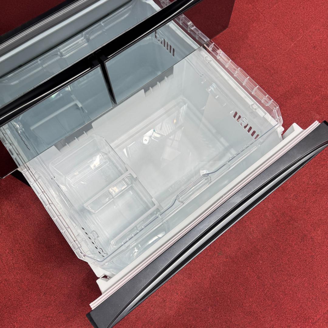 東京23区送料無料　美品東芝ミラーレス6ドア冷蔵庫　2019年製508L