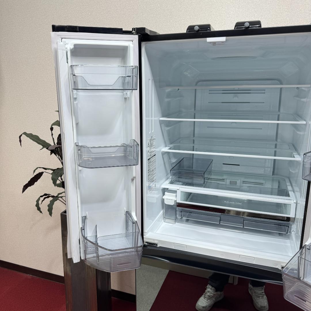 東京23区送料無料　美品東芝ミラーレス6ドア冷蔵庫　2019年製508L