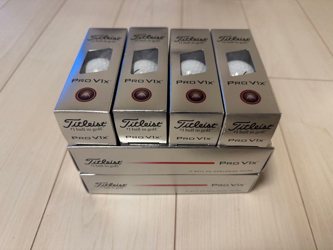 新品未使用2025Titleist Pro V1x ゴルフボール 3ダース
