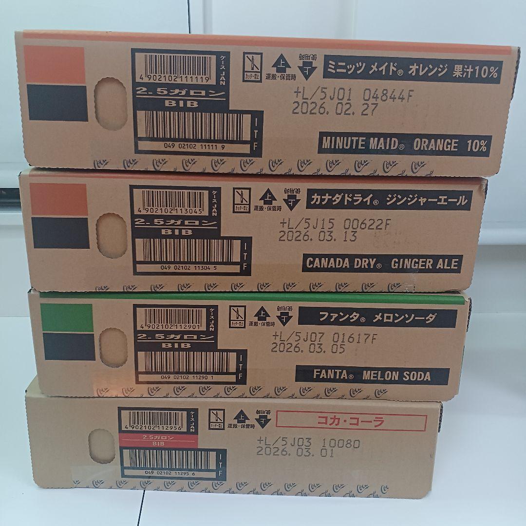 ③ファンタメロンソーダ【業務用 ドリンクサーバー用原液シロップ】