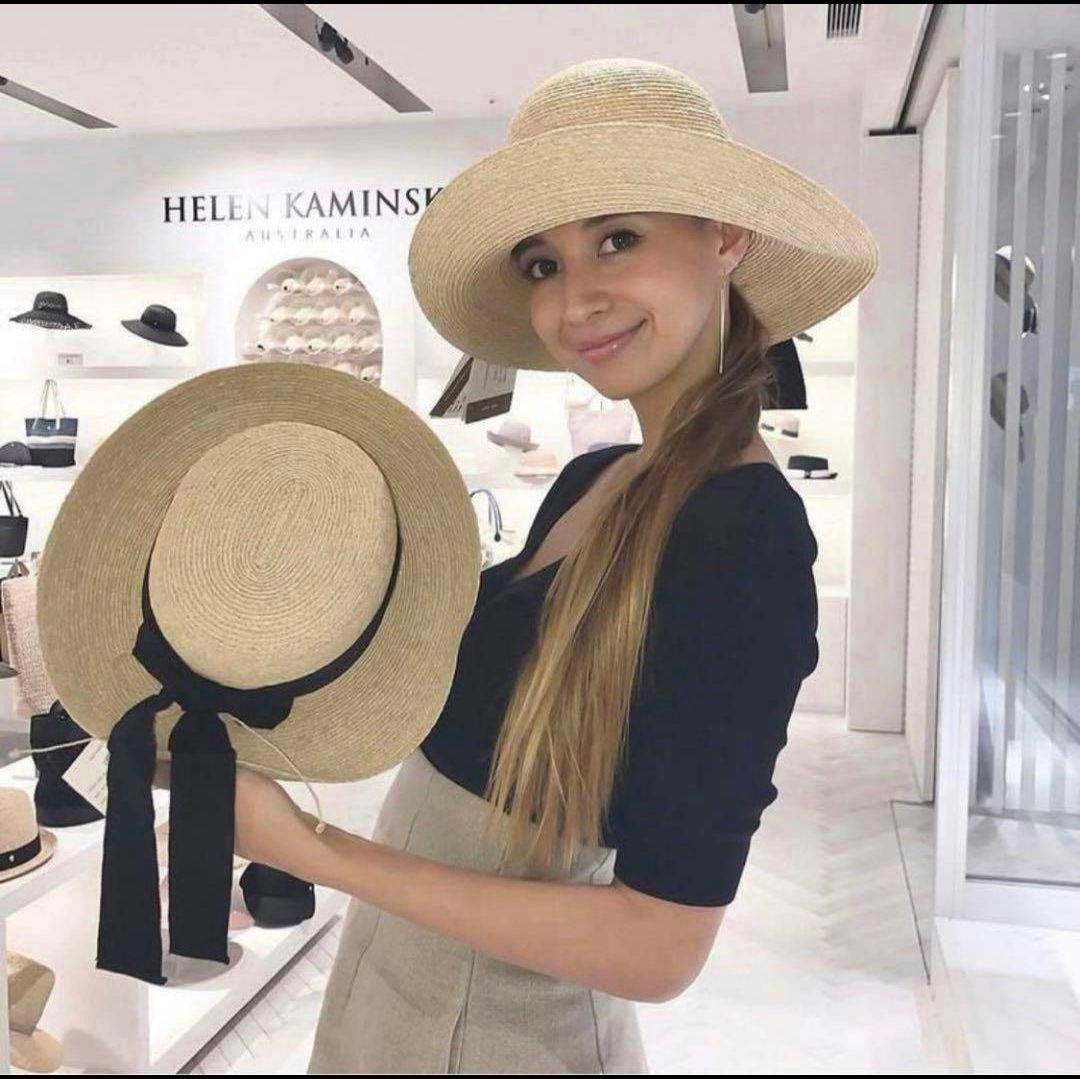 【極美品】ヘレンカミンスキー Newport SB ラフィア ハット