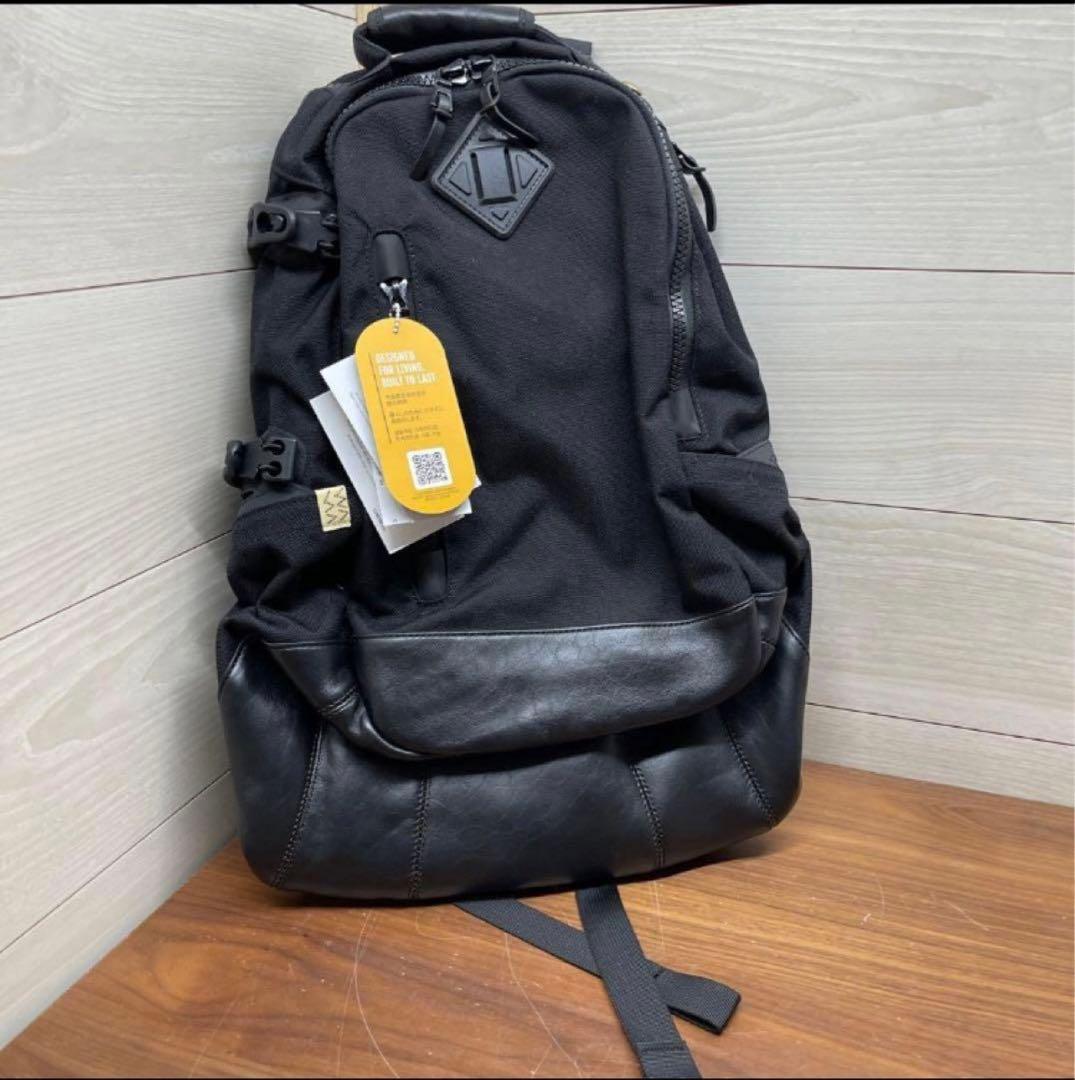 15日まで値下げ　VISVIM CORDURA20Lレザーバックパック 黒