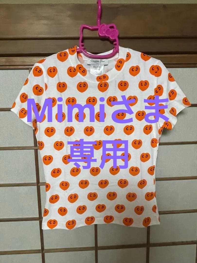 クリスチャンディオール ヴィンテージ 半袖Ｔシャツハート×CD