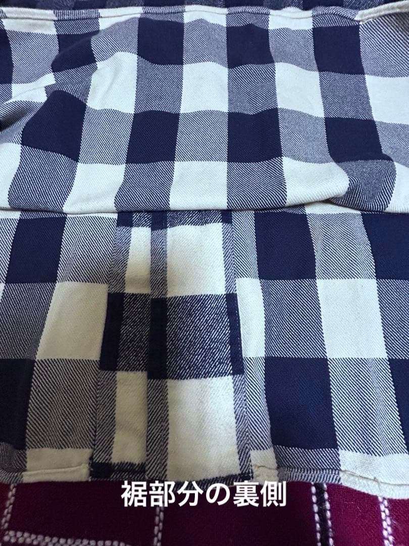 45RPM【80’s希少】紺白チェックなカバーオール