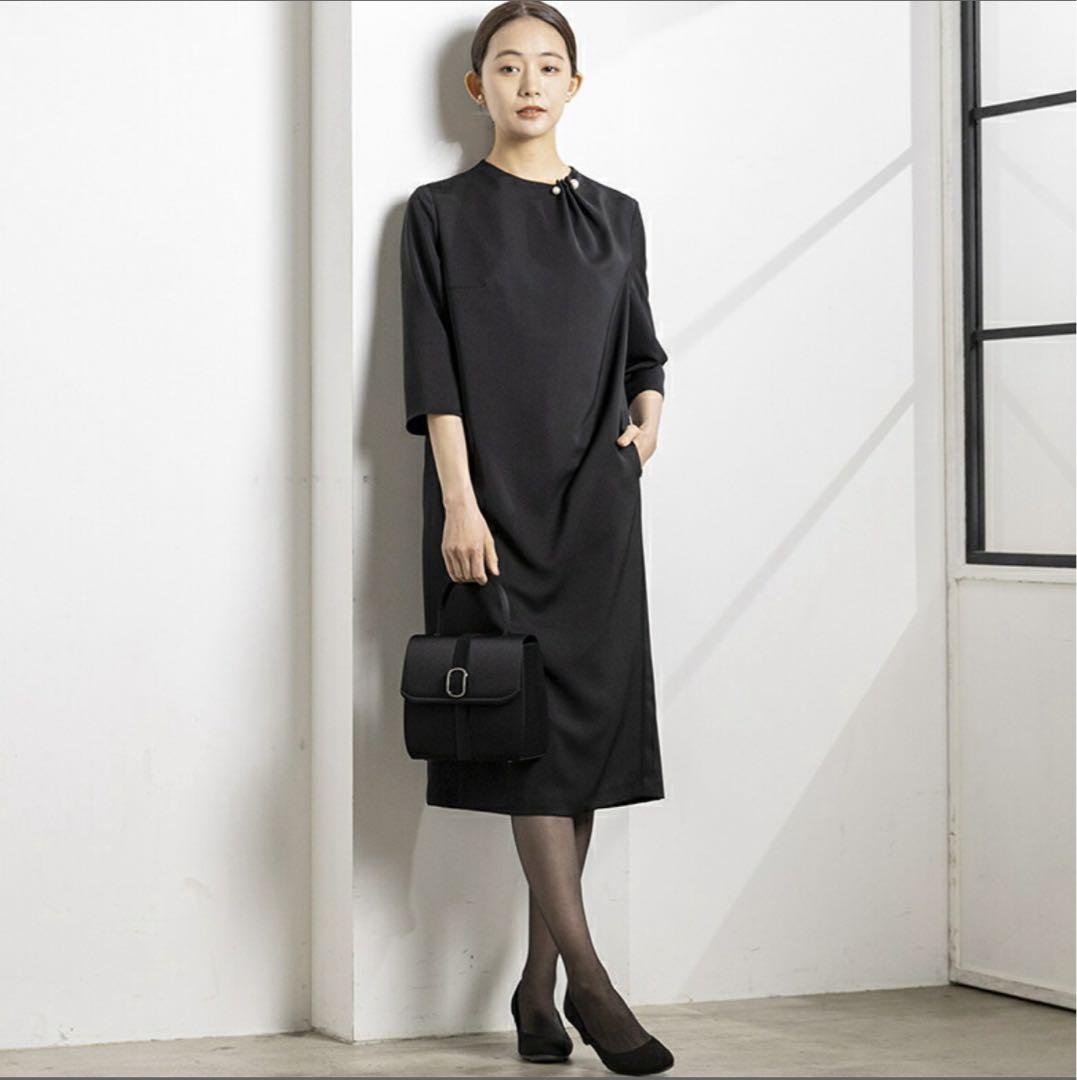 新品　未使用　kaene フォルマフォルマ　夏 喪服　ブラックフォーマル　38