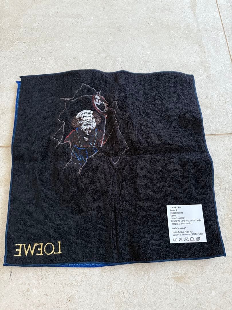 LOEWE CRAFTED WORLD タオルハンカチ3枚セット