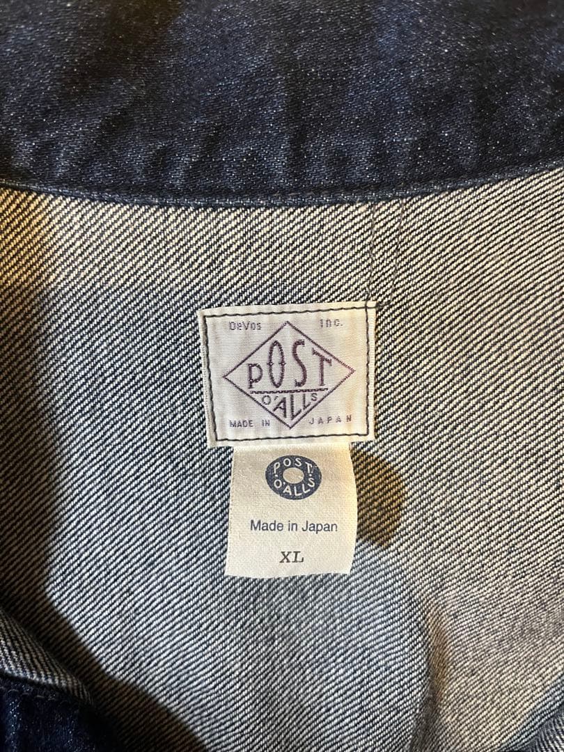 POST O'ALLS Ranchero 2 デニムジャケット XL