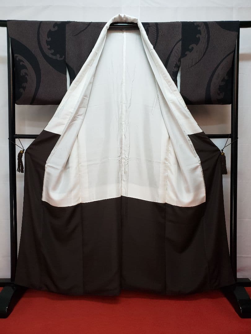 ［小紋］　京友禅　伊勢モダン　美品　KK'-047