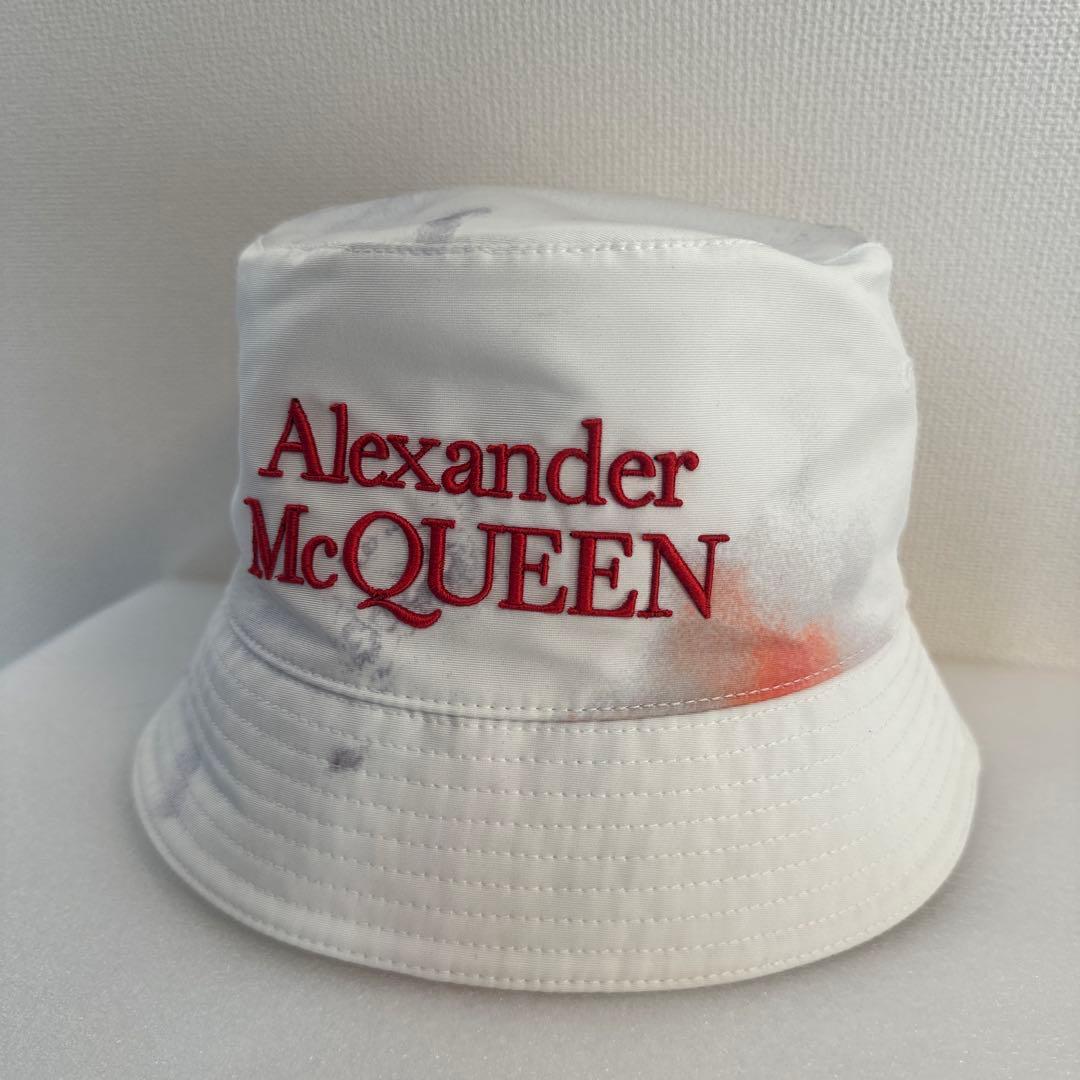 即購入OK 極美品　Alexander McQueen バケットハット