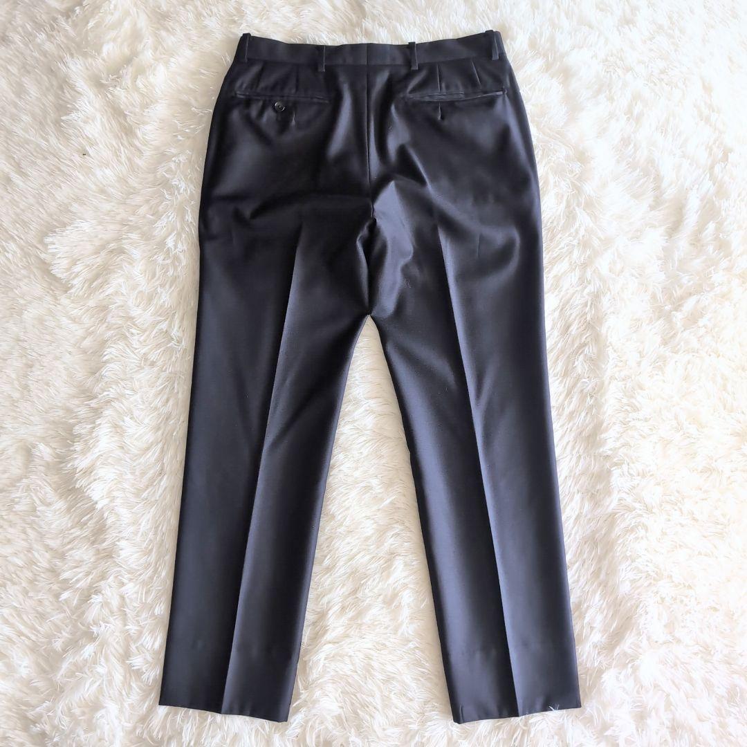 美品 エディフィス カノニコ 段返り3B ビジネススーツ セットアップ ネイビー