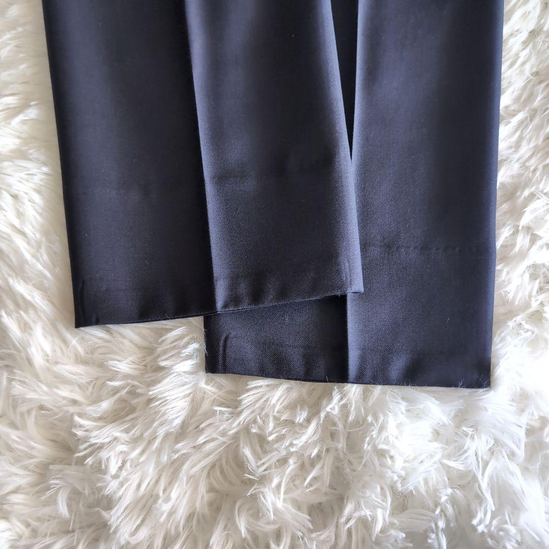 美品 エディフィス カノニコ 段返り3B ビジネススーツ セットアップ ネイビー