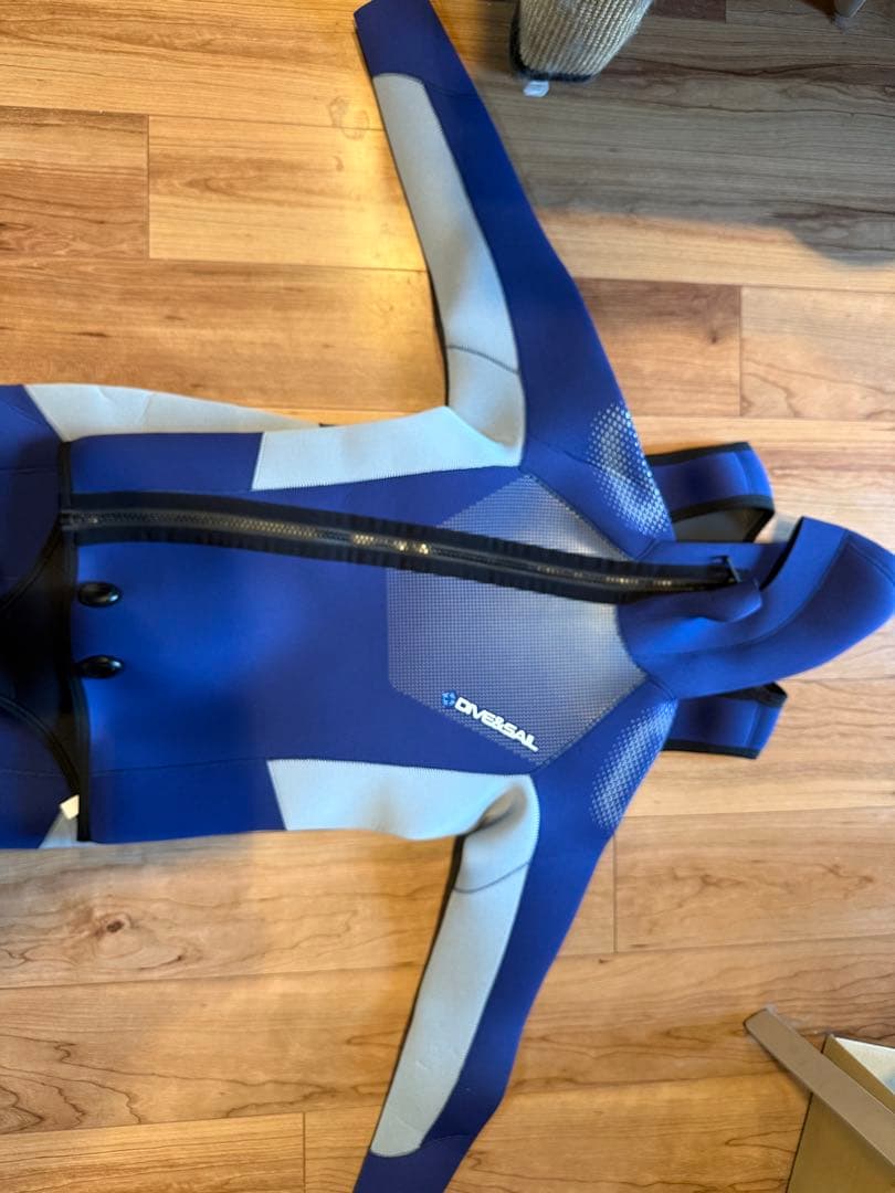 5mmウェットスーツ上下セット Mサイズ｜ほぼ未使用