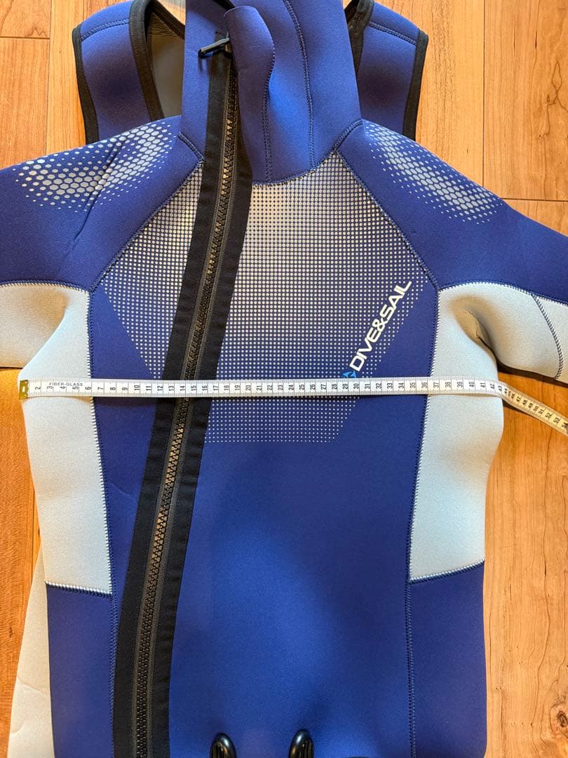 5mmウェットスーツ上下セット Mサイズ｜ほぼ未使用