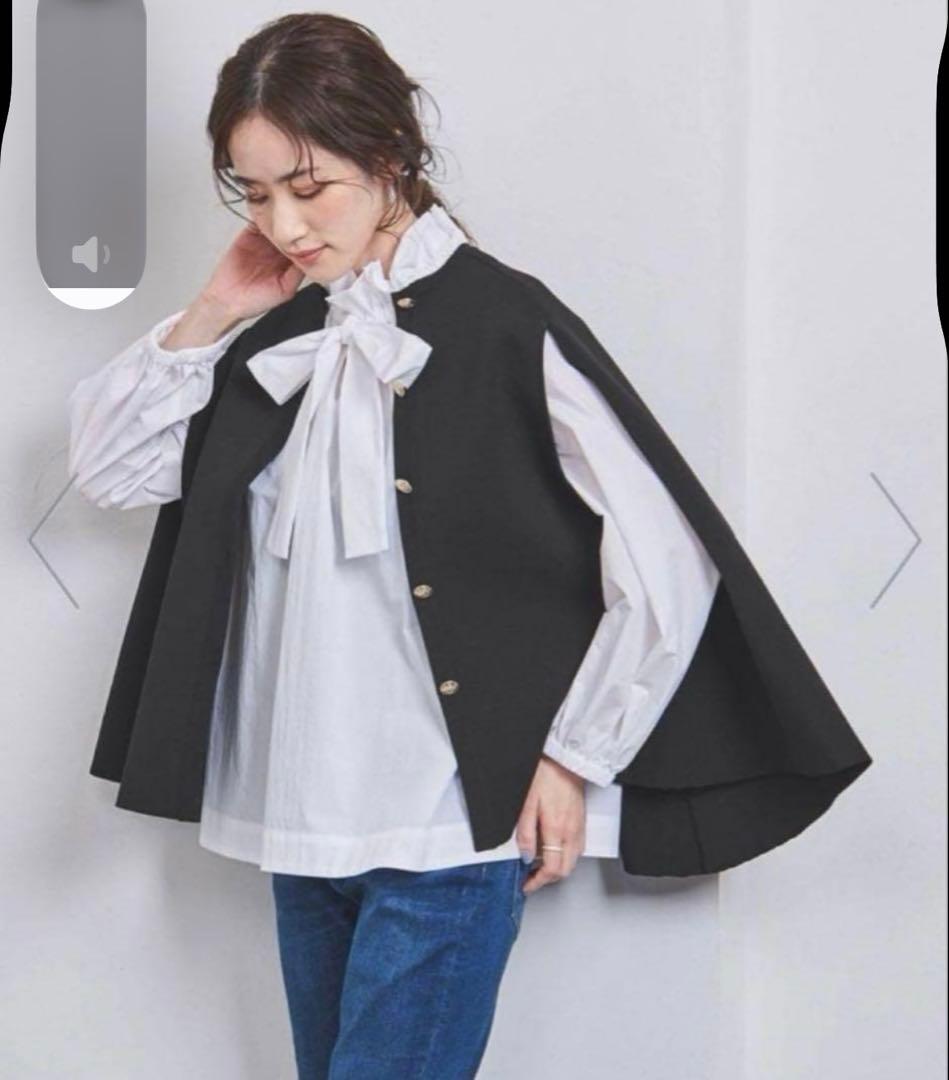 ユナイテッドアローズ　ケープ　ニット　タキマキ着用