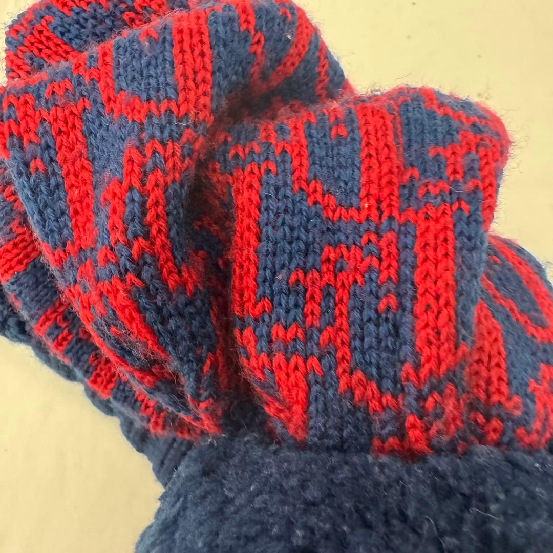 ディオール　ChristianDior ニット帽　トロッター　総柄