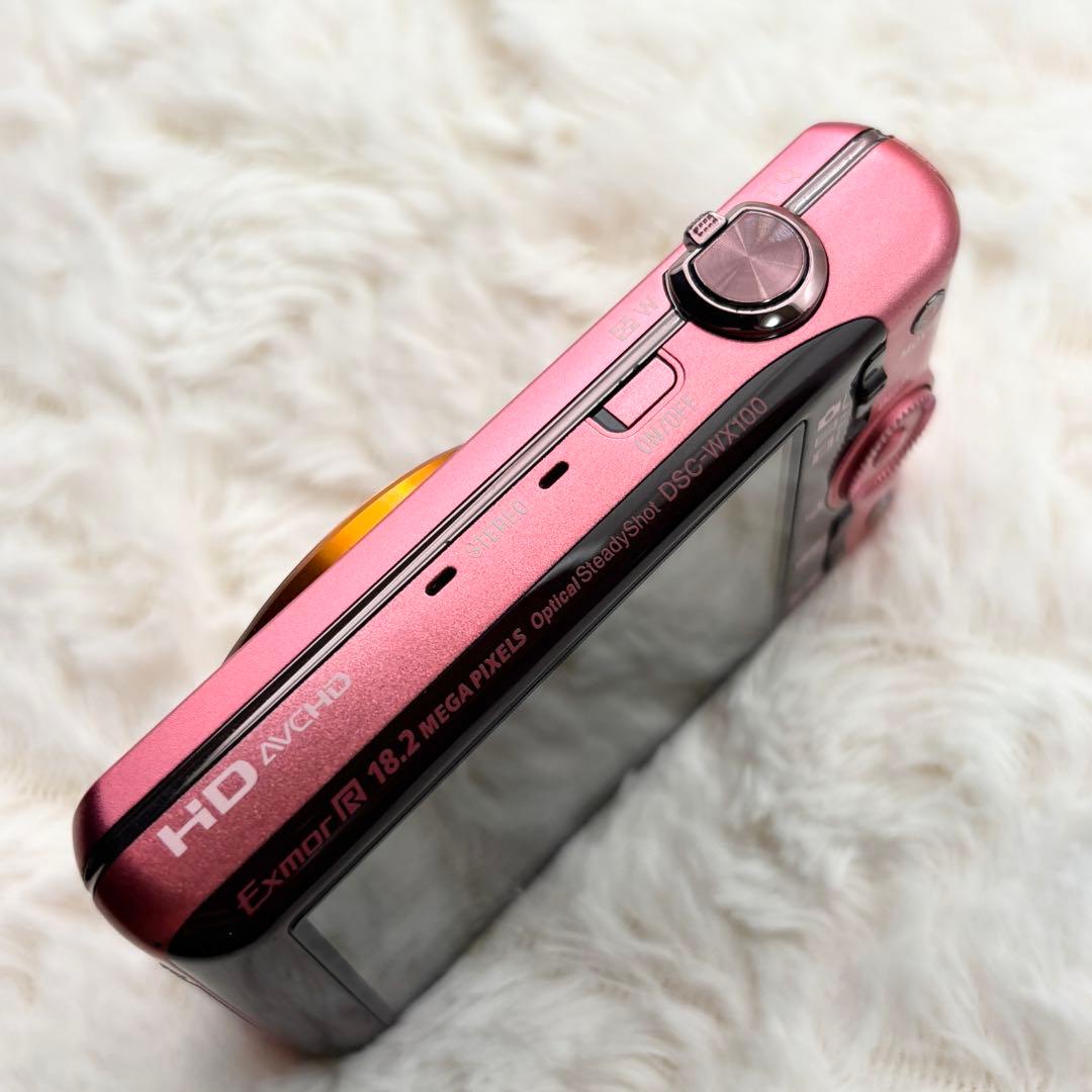 動作確認済み Sony Cyber-Shot DSC-WX100 ピンク