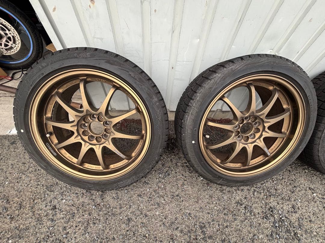 レイズRaysCE28 PCD100 5穴 7.5J+43 17インチ