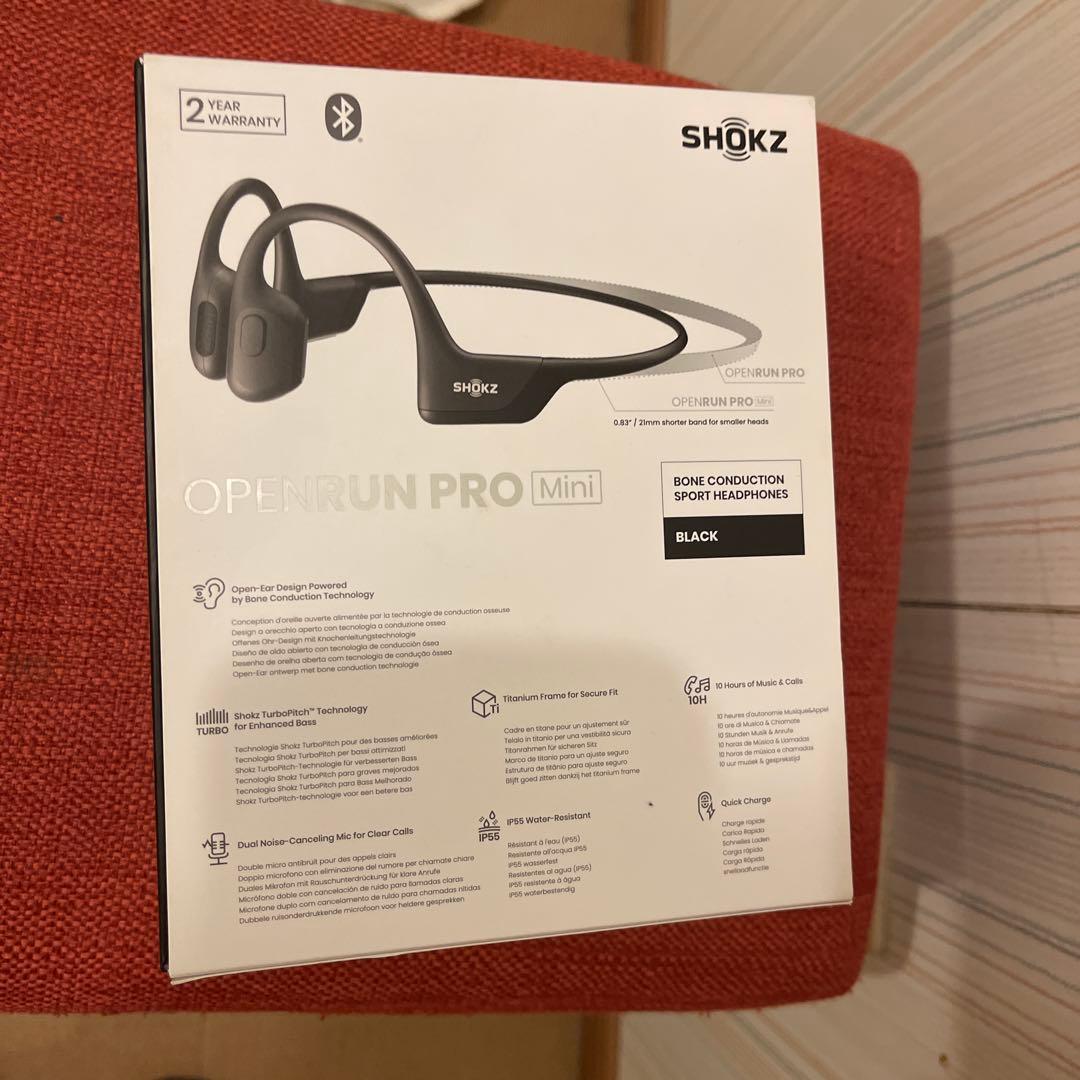 SHOKZ OPENRUN PRO Mini 骨伝導イヤホン