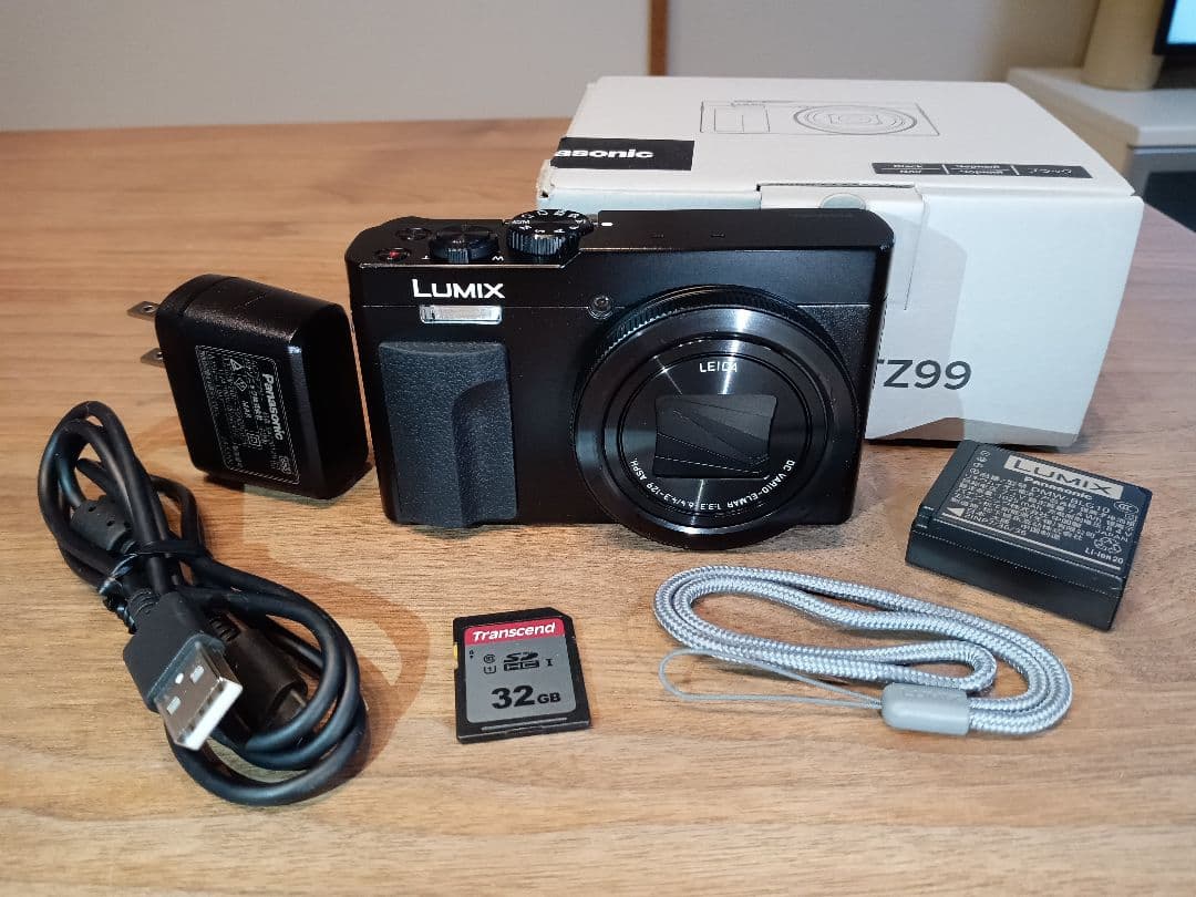 【SDカード付き】Panasonic LUMIX DC-TZ99【返金保証付】