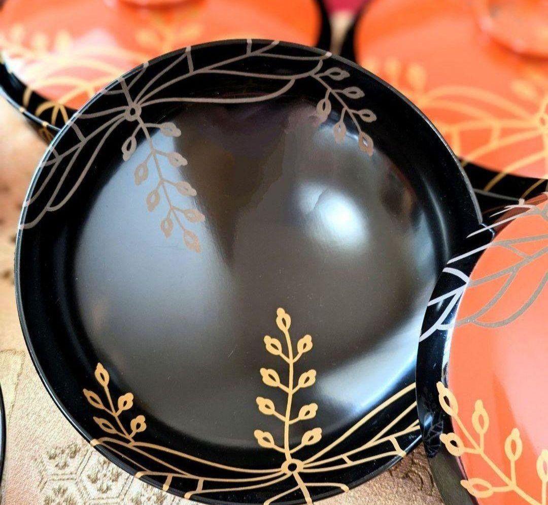 輪島塗❀高級❀本漆器❀天然木製❀蒔絵椀セット❀普段使いからお正月にも♡