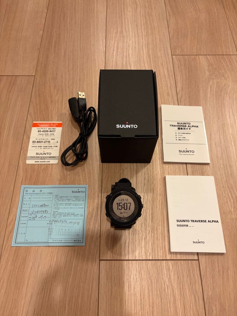【美品】Suunto Traverse Alpha Stealth