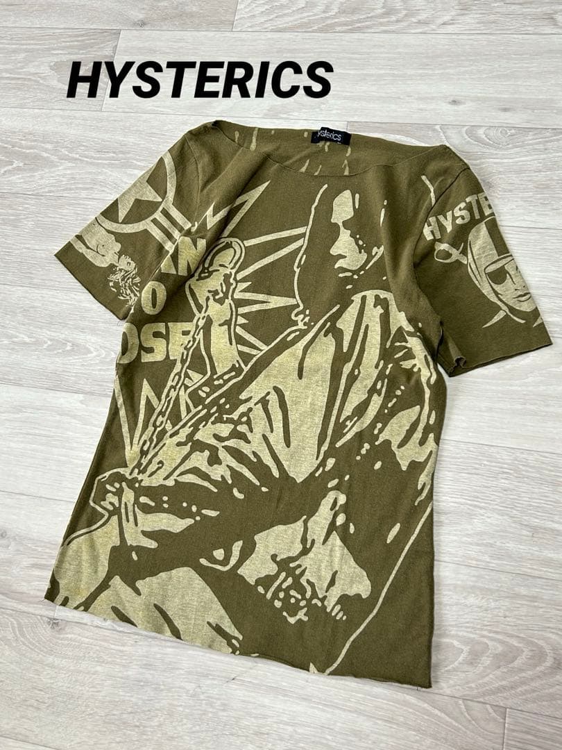 希少☆ HYSTERICS 両面プリントTシャツ