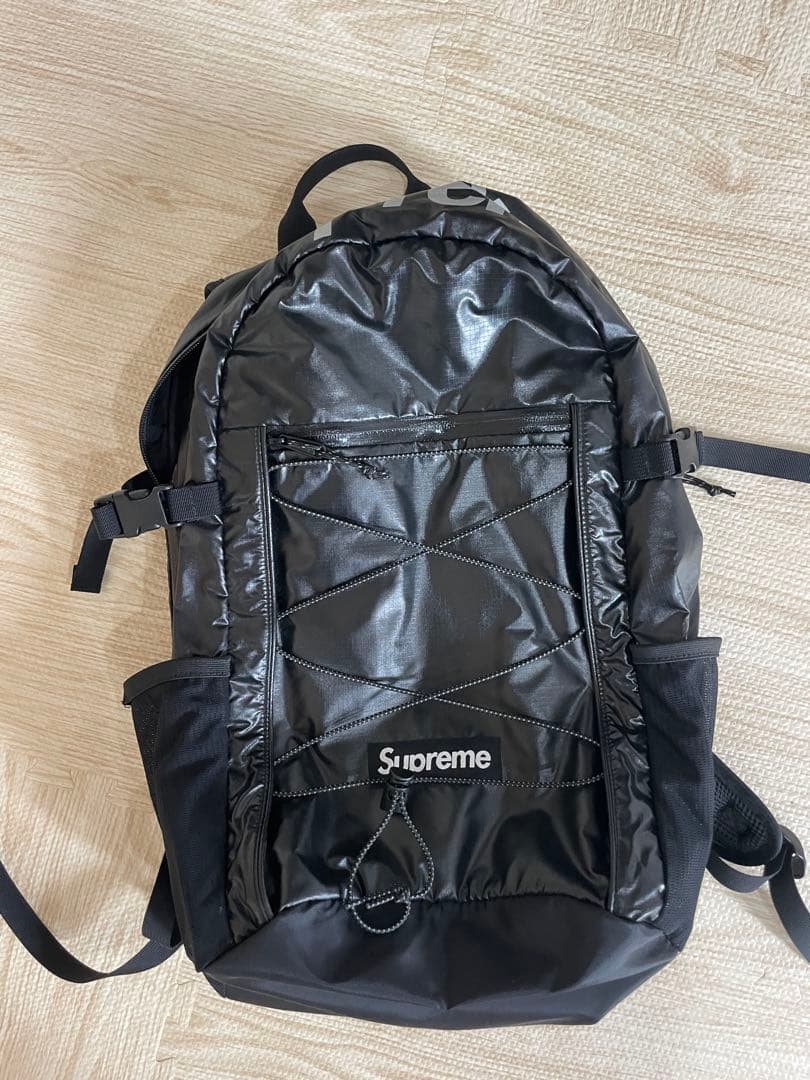 プロフィールご覧下さい。値下げ交渉可⭐︎Supreme ブラック バックパック