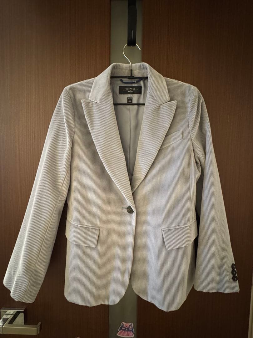 ク*き様 美品WEEKEND MaxMara コーデュロイジャケット 38