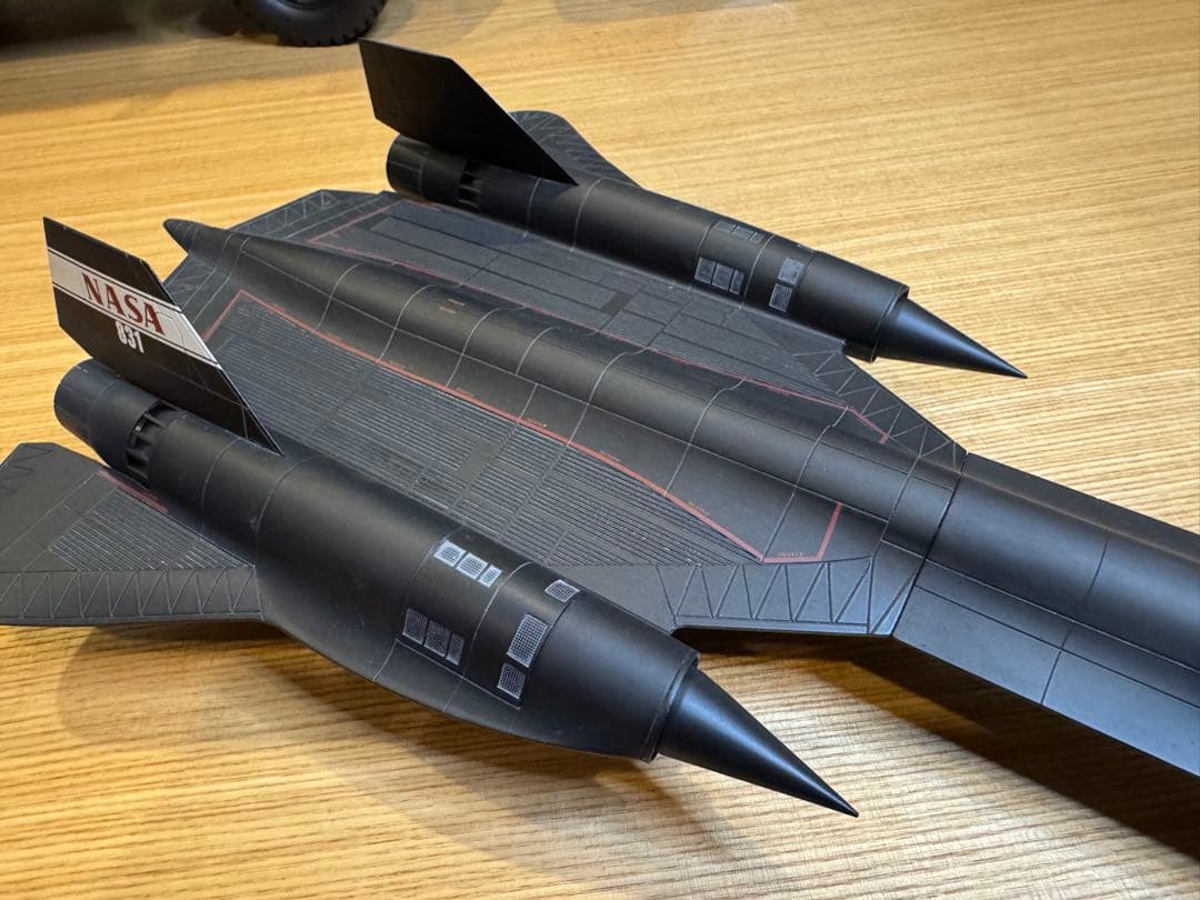 1/72ロッキードSR-71BブラックバードNASA 831/61-7956