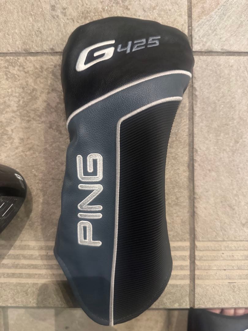 PING G425 LSTドライバー ヘッドのみ+カバー付き