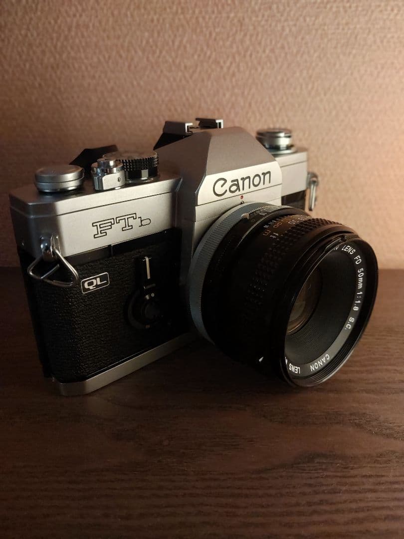 モルト交換済み　canon FTb 後期 50mmレンズセット