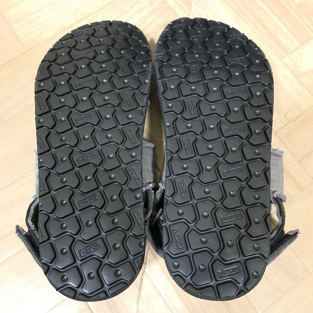 W169 wjk ストラップサンダル 41 ライトグレー vibram レザー