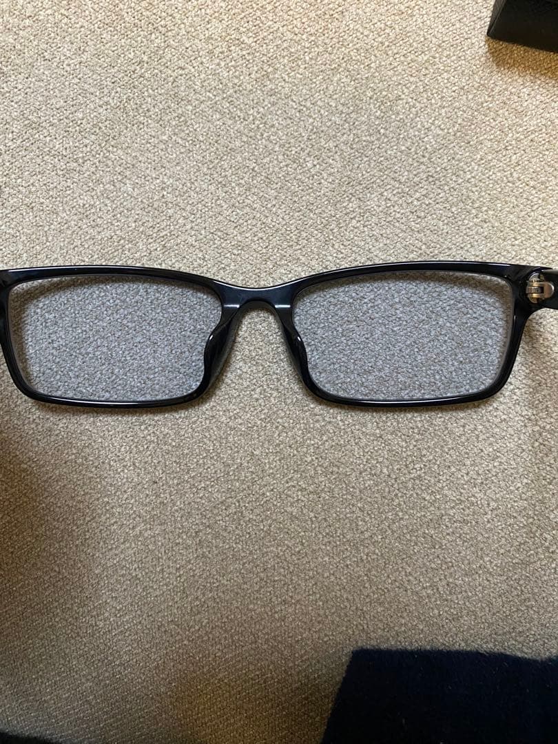 プラダ　ブラックフレーム 度なし　眼鏡　ユニセックスVPR01S 年末最終値下げ