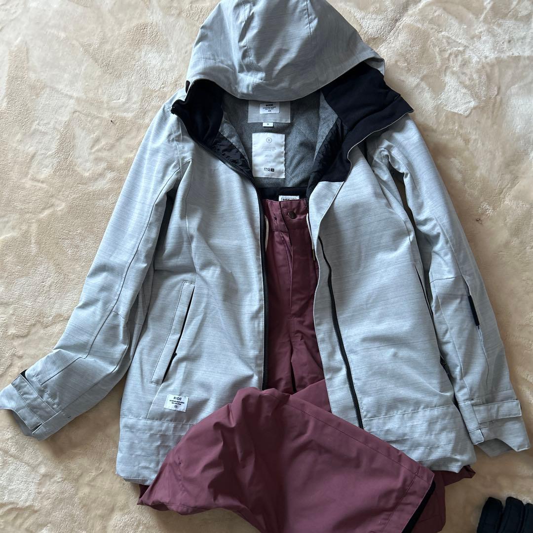 RIDEスノーボードウェアセット レディース 美品