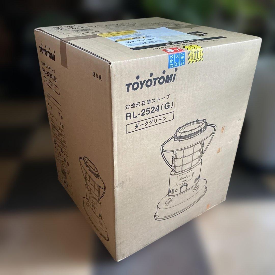 本年購入品トヨトミレインボーストーブ　RL-2524(G) ダークグリーン