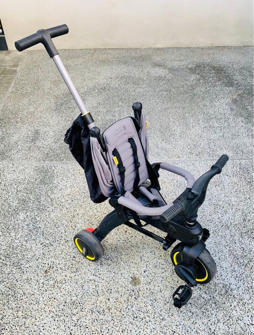 Doona Liki Trike S3フォレストグレイ折りたたみ三輪車✨