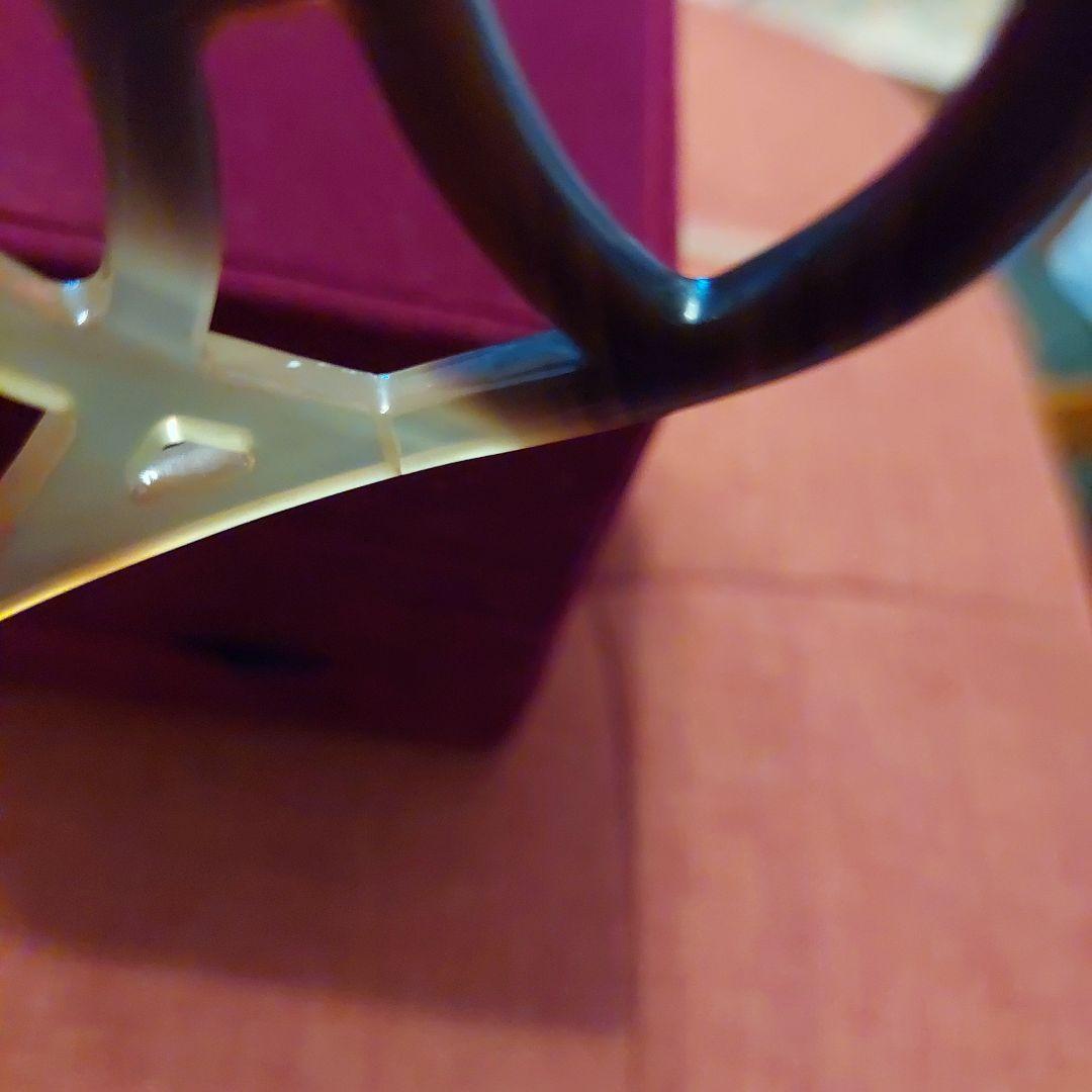 修理傷跡ありHERMESヘアアクセサリーバッファローホーンの鼈甲簪