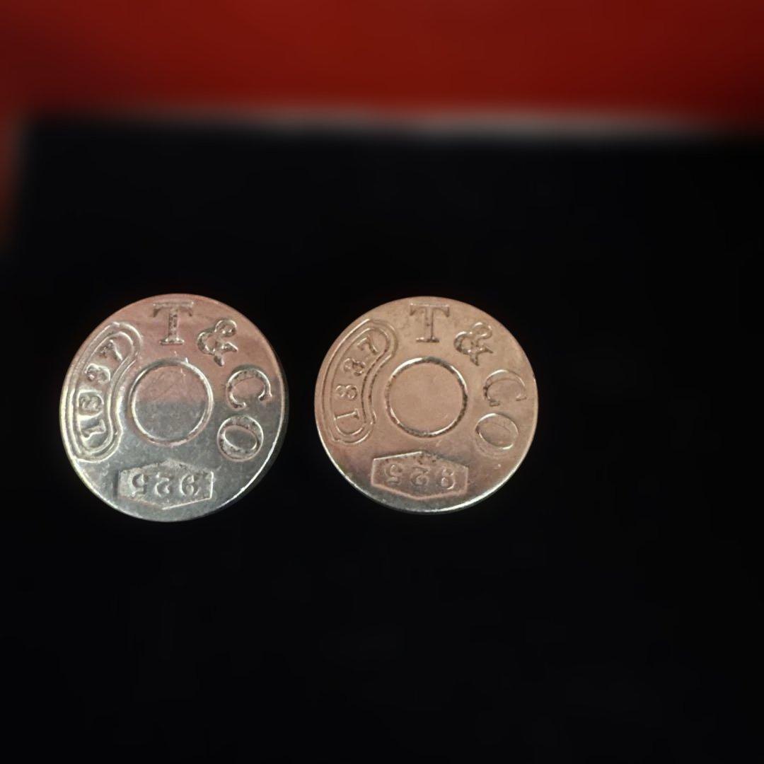 ティファニー T & CO シルバー カフリンクス