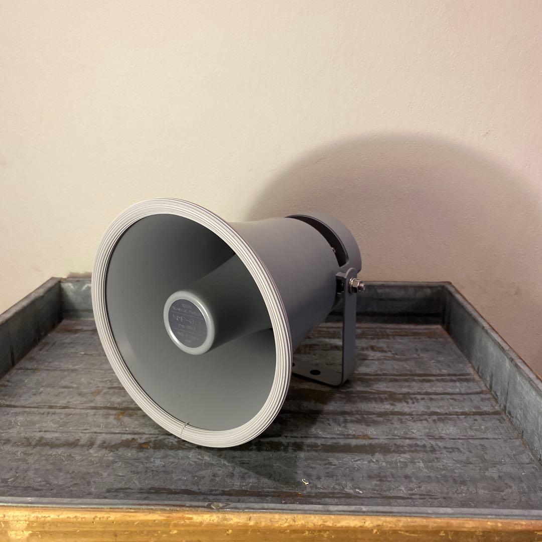 NMP-011 ホーン型 スマホスピーカー グレー　ノボル電機製作所　無電源