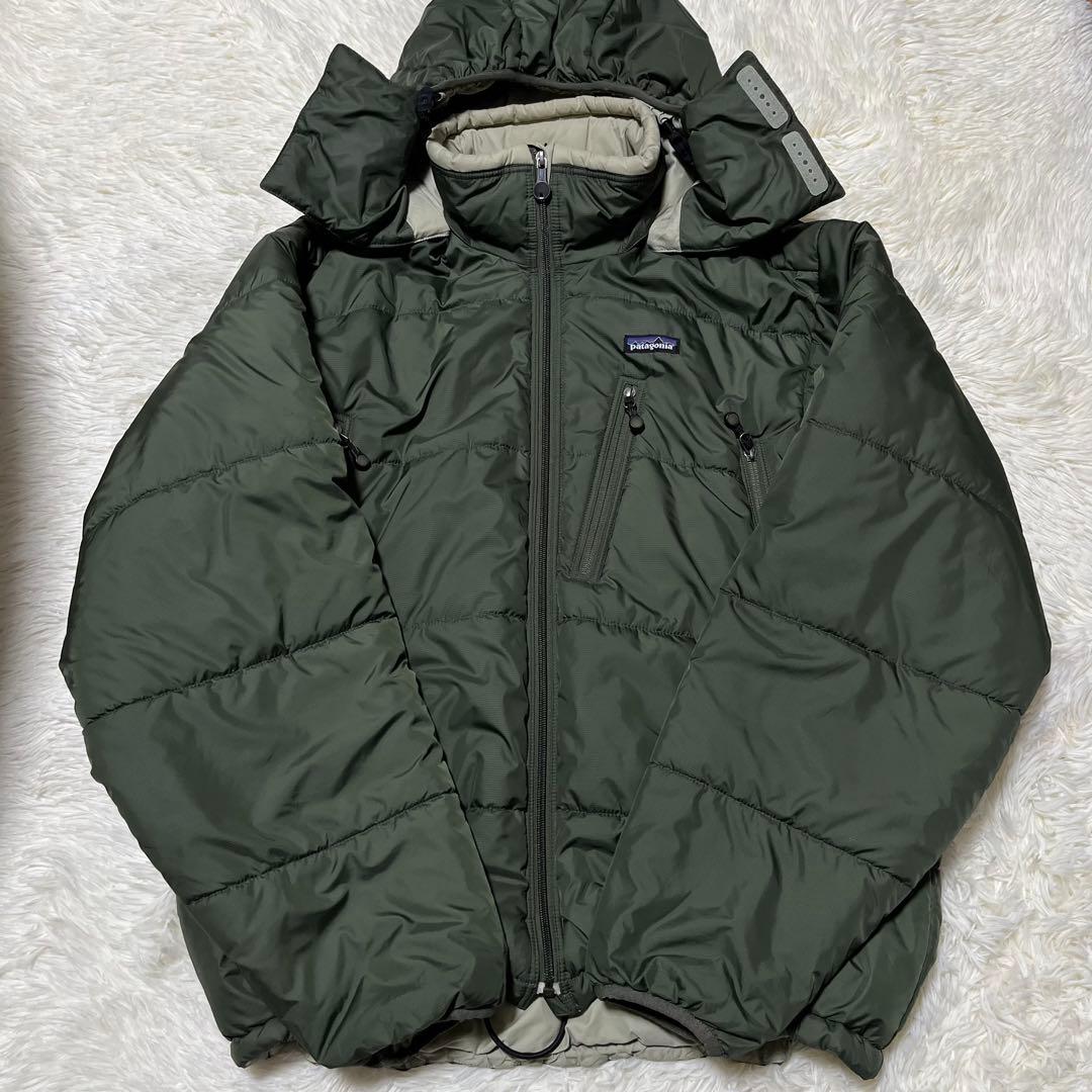 【美品】パタゴニア パフジャケット MEN’S L カーキ 83990FA
