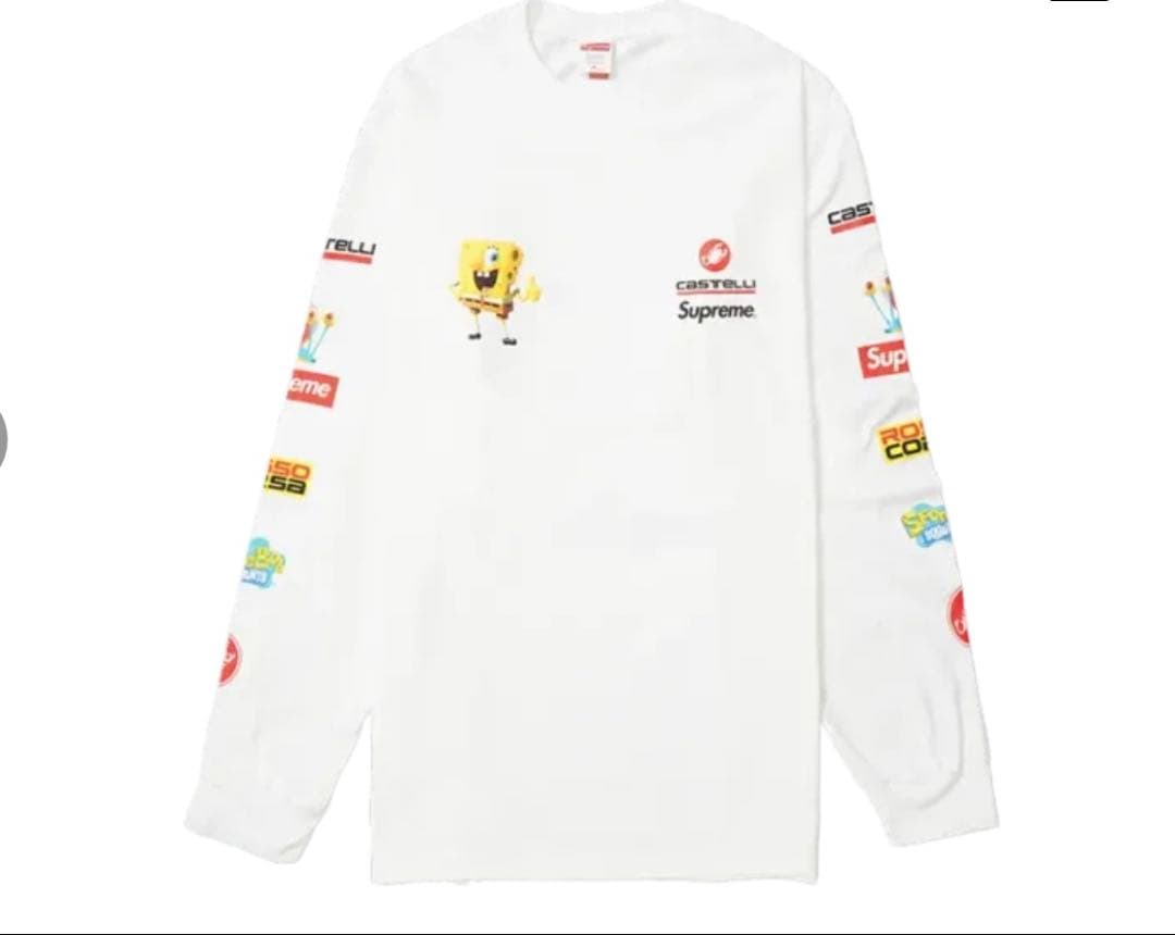 トップス Supreme x SpongeBob Castelli Racing Tee