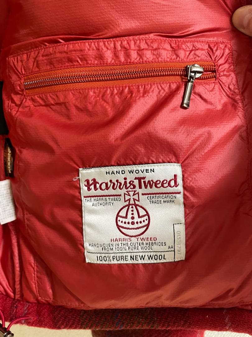THE NORTH FACE Harris Tweed ダウンジャケット M